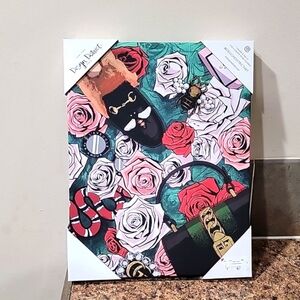 Gucci Canvas Wall Art Decor Size 14x11